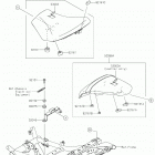 Ninja 650 (EX650JKF) Сиденье