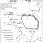 CONCOURS 14 ABS (ZG1400EHF) Кофры боковые