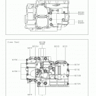 NINJA 650 ABS Болты крепления картера