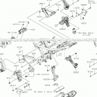 Ninja 650 (EX650JKF) Рама ,крепежные детали