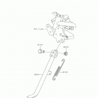 Z125 PRO (BR125JJSA) Подножка