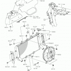 Z900RS ABS Радиатор