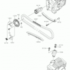 Z125 PRO (BR125JJSA) Распредвал(ы)  /  натяжитель