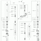 Ninja 400 (EX400HKF) Передняя вилка