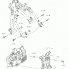 NINJA 400 ABS Крепление двигателя