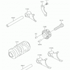 KX65 (KX65AKF) Шестерни   /  вилки переключения