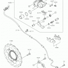 NINJA 400 ABS Задний тормоз