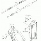 KX85 (KX85CKF) Тросы управления