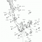 KX85 (KX85CKF) Крепление двигателя