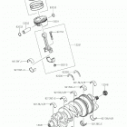 NINJA ZX-14R ABS Crankshaft  /  piston(s)