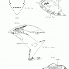 Ninja 650 (EX650JKF) Decals(orange)(jhf)