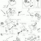 VULCAN S (EN650EHF) Замок зажигания  /  замки  /  отражатели