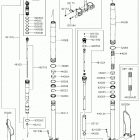 KX250 (KX252AKF) Передняя вилка