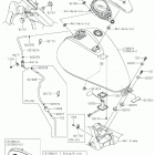 VULCAN 900 CLASSIC LT (VN900DHF) Топливный бак