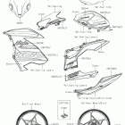 Ninja 400 (EX400HKF) Decals(green)(hjfa)