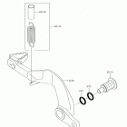 KX85 (KX85CKF) Педаль тормоза