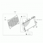 NINJA 400 ABS Accessory(radiator screen)