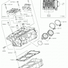 Ninja 400 (EX400GKF) Головка цилиндров