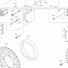 KLX250 Передний тормоз