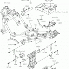 NINJA 400 ABS Рама ,крепежные детали