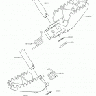 KX85 (KX85CKF) Подножки