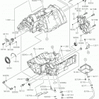NINJA 650 ABS Картер двигателя