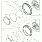 KX100 (KX100FKF) Wheels  /  tires