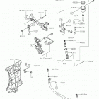 Ninja 400 (EX400HKF) Задний торм цилиндр