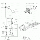 Ninja 650 (EX650JKF) Задний торм цилиндр