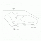 VERSYS 650 (KLE650FKFA) Сиденье