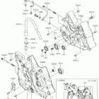KLX110L (KLX110DKF) Картер двигателя