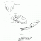 Ninja 400 (EX400HKF) Decals(black)(hjf)