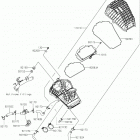 Ninja 400 (EX400GKF) Воздушный фильтр