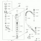 KX85 (KX85CKF) Задний торм цилиндр