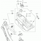 KX450 (KX450JKF) Топливный бак