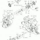 KLX450R (KLX450AKF) Масляный насос