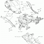 VERSYS 650 (KLE650FKFA) Боковые крышки  /  крышка цепи