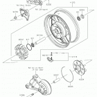 CONCOURS14 ABS Заднее колесо  /  цепь