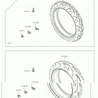 Ninja 650 (EX650JKF) Покрышки