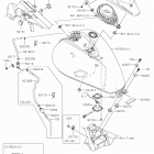 VULCAN 900 CLASSIC (VN900BHF) Топливный бак