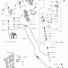 NINJA 400 ABS Задний торм цилиндр