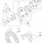 KX65 (KX65AKF) Задний тормоз
