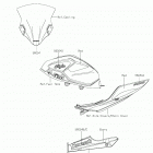 Ninja 400 (EX400HKF) Decals(red)(hjf)(cn)