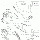 Ninja 1000 (ZX1000WHF) Лейбл предостережения