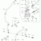 Ninja 650 (EX650JKF) Главный тормозной цилиндр