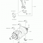 NINJA 650 ABS Коленвал