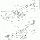 VULCAN S (EN650CHF) Подножки