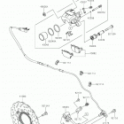 Ninja 650 (EX650KKFA) Задний тормоз