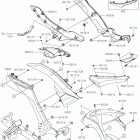 Z125 PRO (BR125JJSA) Боковые крышки  /  крышка цепи