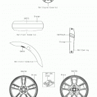 VULCAN S (EN650EHF) Decals(orange  /  black)(ekf)